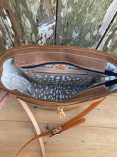 New! Large Leather Concealed Carry Tote Bag