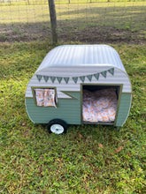 Dog House Camper-Sage Green and White Creative Farm Girl