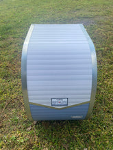 Dog House Camper-Purple and White Creative Farm Girl