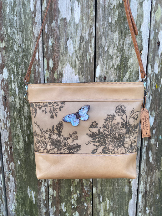 Butterfly Large Tote Bag