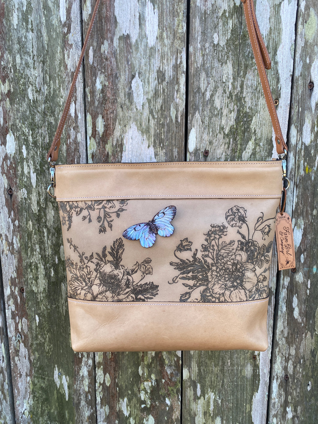 Butterfly Large Tote Bag