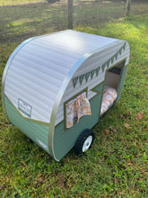 Dog House Camper-Sage Green and White Creative Farm Girl