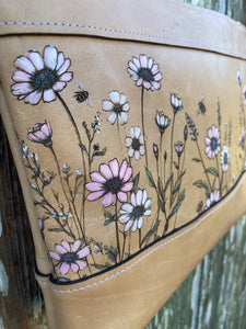 NEW! Small Leather Concealed Bag- Wildflower Collection