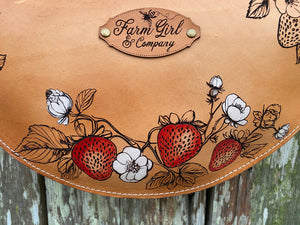 NEW!! Half Moon Bag Strawberry Collection