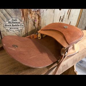 Saddle Bag Purse Engraved