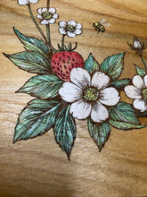 Strawberry Hand Painted Recipe Book Creative Farm Girl