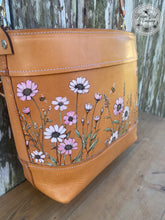 Leather Concealed Tote Bag Wildflowers Creative Farm Girl
