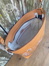 Leather Concealed Tote Bag Wildflowers Creative Farm Girl