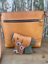 Leather Concealed Tote Bag Wildflowers Creative Farm Girl
