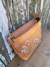 Leather Concealed Tote Bag Wildflowers Creative Farm Girl