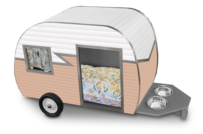 Dog House Camper-Peaches and Cream Creative Farm Girl