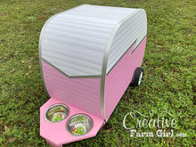 Dog House Camper-Strawberry Love-Pink and White Creative Farm Girl