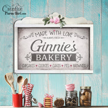 Bakery Sign Personalized-Rustic Paper