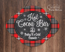 hot cocoa bar sign